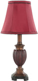 Safavieh - Set of 2 - Hermione Lamp Urn 17" Red Gold Polyester Resin LIT4029A-SET2 683726583462