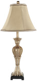 Safavieh - Set of 2 - Patrizia Lamp Urn 25" Gold Beige Polyester Resin LIT4033A-SET2 683726519508