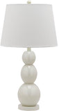 Jayne 26.5 Inch H Three Sphere Glass Lamp - Set of 2