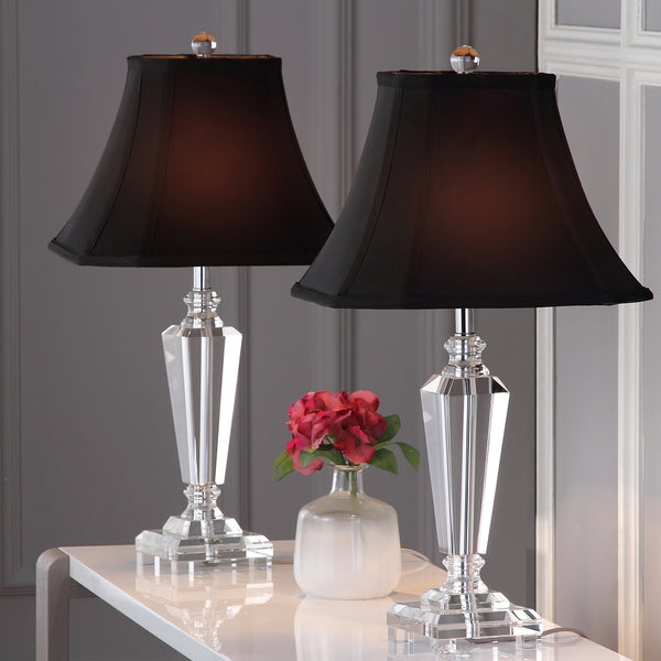 Lilly 24.5-Inch H Crystal Table Lamp