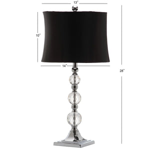 Maeve 28-Inch H Crystal Ball Lamp