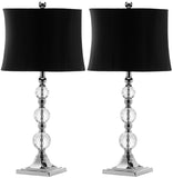 Maeve 28-Inch H Crystal Ball Lamp - Set of 2