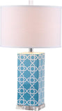 Quatrefoil 27-Inch H Table Lamp