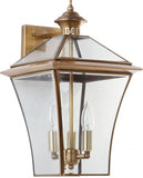 Safavieh Virginia Light Sconce Triple 17.75" Brass Clear Glass Steel LIT4223A 683726361282