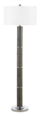 Marcello 60.5 Inch H Faux Woven Leather Floor Lamp