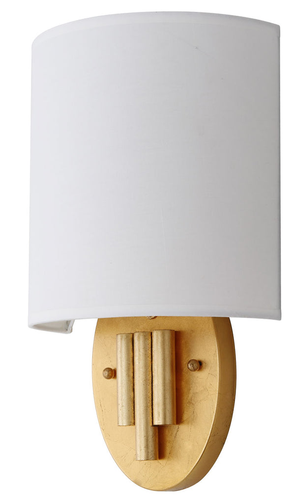 Safavieh - Set of 2 - Darlene Wall Sconce 14.75" Gold Off White Cotton Iron LIT4411C-SET2 889048118980