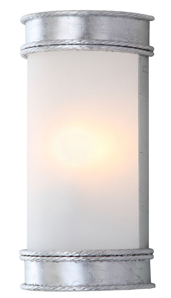 Safavieh - Set of 2 - Florence Wall Sconce 12" Silver White Acrylic Iron LIT4412B-SET2 889048119000