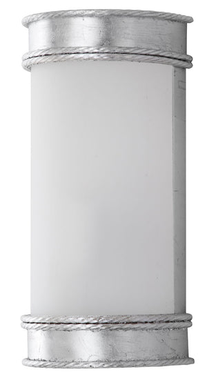 Safavieh - Set of 2 - Florence Wall Sconce 12" Silver White Acrylic Iron LIT4412B-SET2 889048119000