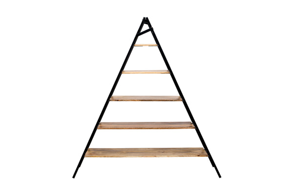 Porter Designs Arvada Solid Wood Contemporary Bookcase Natural 10-215-01-5291