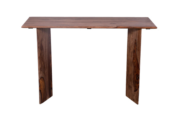 Porter Designs Cambria Solid Sheesham Wood Modern Console Table Brown 05-116-10-8402H