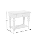 Pulaski Furniture Kingsbury 1 Drawer USB Charging Open Nightstand P167142-PULASKI P167142-PULASKI