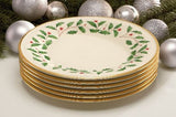 Lenox Holiday Dinner Plate Set, Buy 3 Get 6 835217