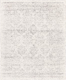 Bella LLB-2302 Traditional Viscose Rug LLB2302-810 Black, White 100% Viscose 8' x 10'