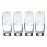 Lenox Holiday™ Gold 4-Piece Highball Glass Set 886859