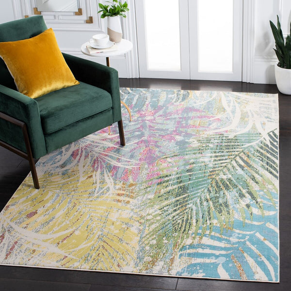 Safavieh Lillian 307 Power Loomed Polypropylene Contemporary Rug LLN307Y-9