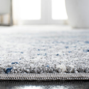 Lilypond 800 Lilypond 818 Contemporary Power Loomed 75% Polypropylene 25% Polyester Rug Grey / Blue