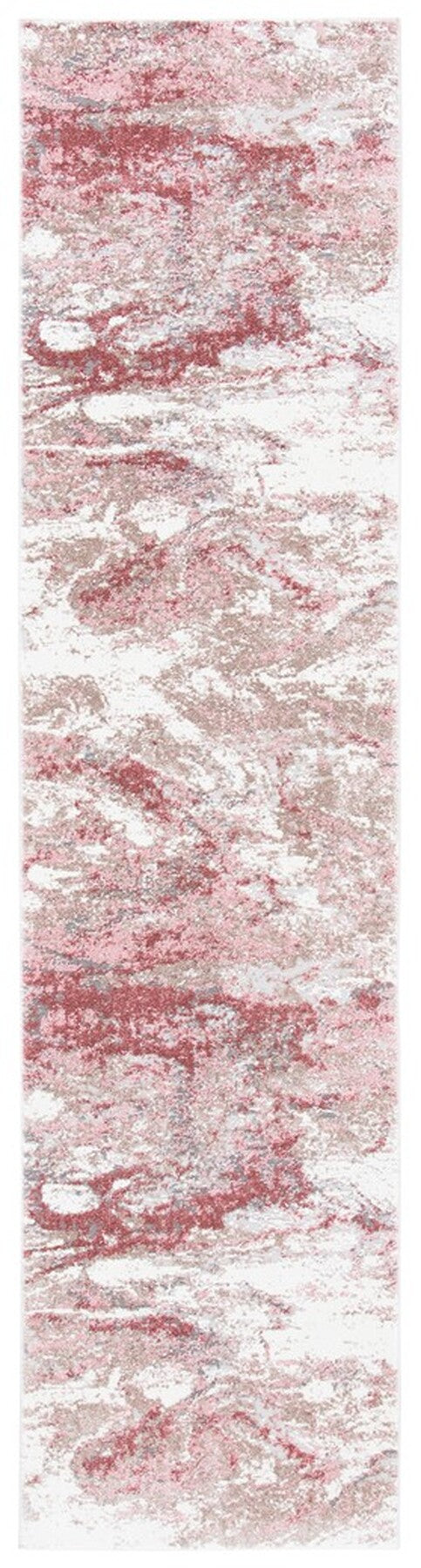 Lilypond 800 Lilypond 843 Transitional Power Loomed 75% Polypropylene 25% Polyester Rug Ivory / Rose