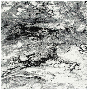 Lilypond 800 Lilypond 883 Contemporary Power Loomed 75% Polypropylene 25% Polyester Rug Grey / Dark Grey