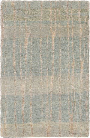 Luminous LMN-3022 Modern Wool, Viscose Rug LMN3022-23 Sage 70% Wool, 30% Viscose 2' x 3'