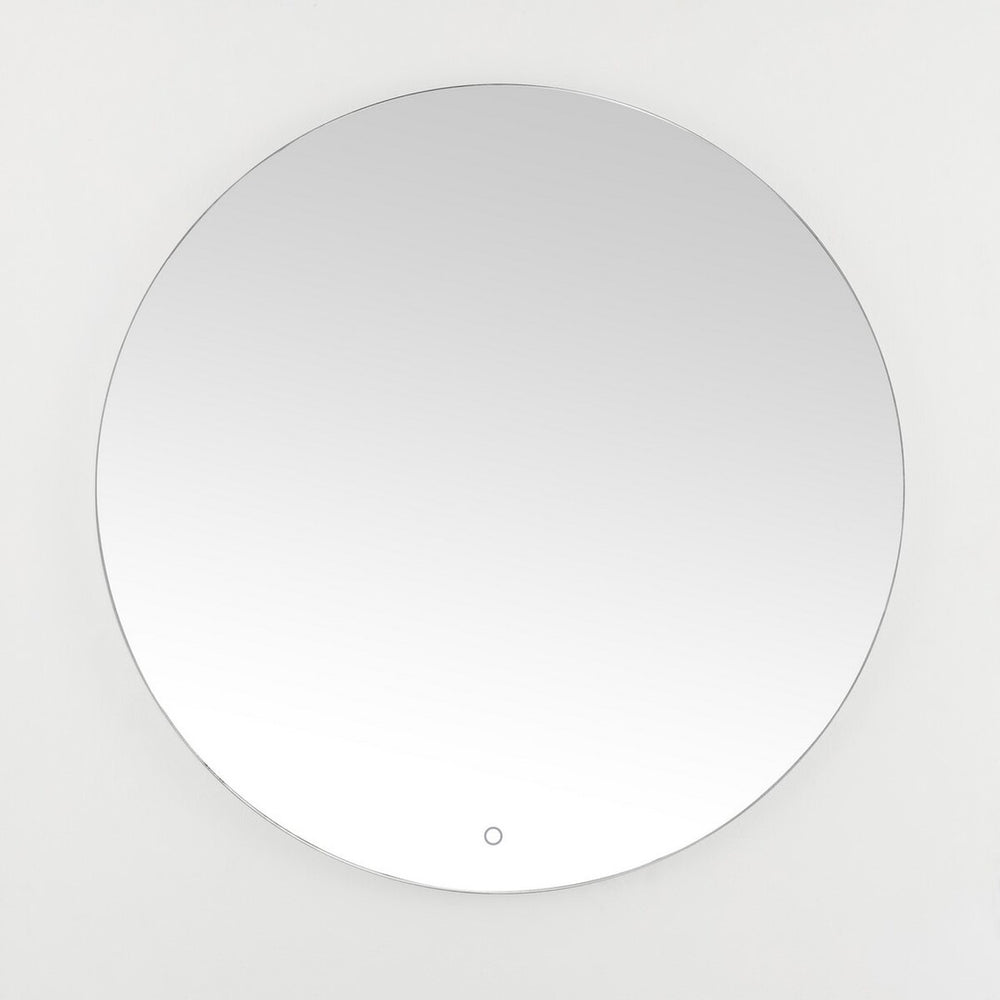 Safavieh Ashden, 36 Inch, Silver, Aluminum Led Mirror Silver Metal LMR1004A