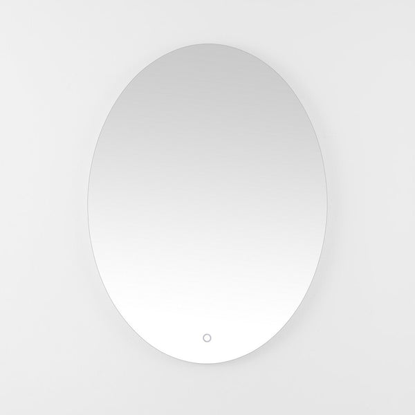 Safavieh Nolan, 24 Inch, White, Aluminum Led Mirror White Metal LMR1005A