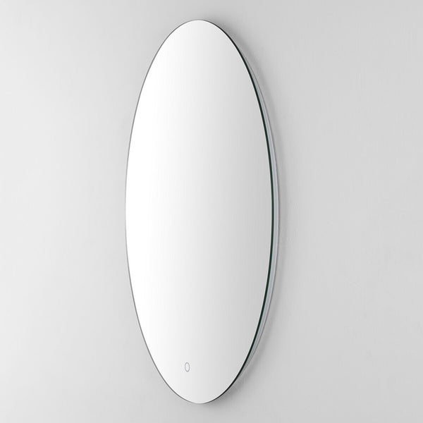 Safavieh Nolan, 24 Inch, White, Aluminum Led Mirror White Metal LMR1005A