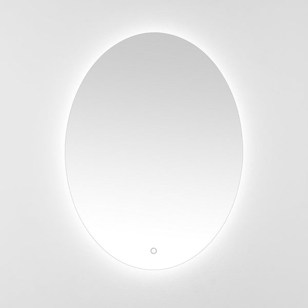 Safavieh Nolan, 24 Inch, White, Aluminum Led Mirror White Metal LMR1005A