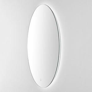 Safavieh Nolan, 24 Inch, White, Aluminum Led Mirror White Metal LMR1005A