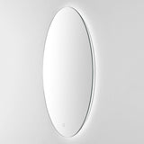 Safavieh Nolan, 24 Inch, White, Aluminum Led Mirror White Metal LMR1005A