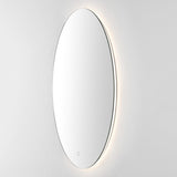 Safavieh Nolan, 24 Inch, White, Aluminum Led Mirror White Metal LMR1005A