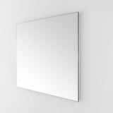 Safavieh Jed, 24 Inch, Silver, Aluminum Led Mirror  Silver  Metal LMR1006A