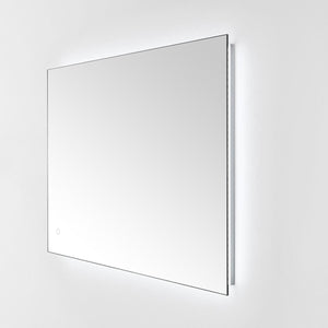 Safavieh Jed, 24 Inch, Silver, Aluminum Led Mirror  Silver  Metal LMR1006A