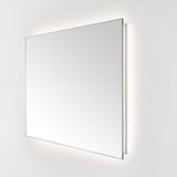 Safavieh Jed, 24 Inch, Silver, Aluminum Led Mirror  Silver  Metal LMR1006A