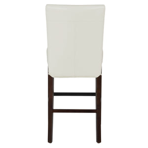 Milton Counter Stool - Elegant Bonded Leather Design with Sturdy Birch Frame and Contemporary Style