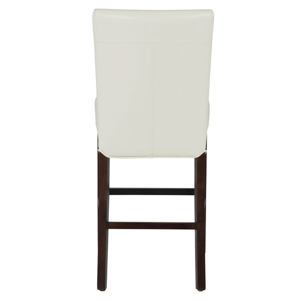 Milton Counter Stool - Elegant Bonded Leather Design with Sturdy Birch Frame and Contemporary Style