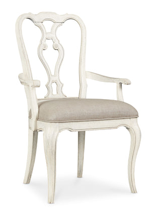 Hooker Furniture Traditions Wood Back Arm Chair 2 per carton/price ea 5961-75400-02