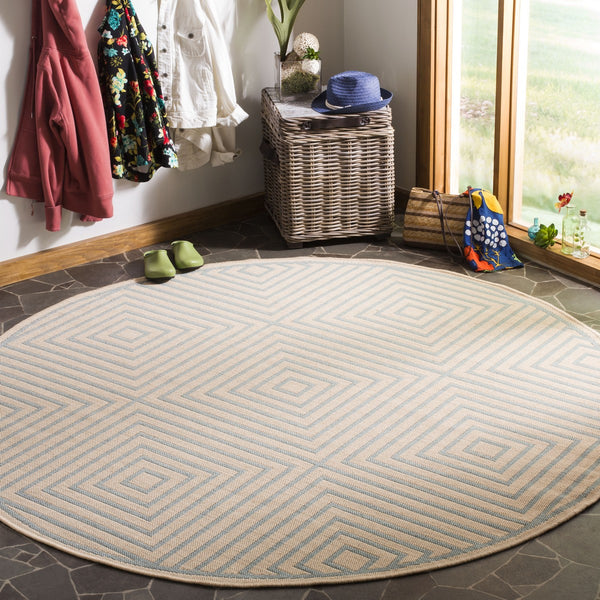 Safavieh Linden 123 PowerLoomed 100% Polypropylene Pile Indoor/ Outdoor Rug LND123L-9