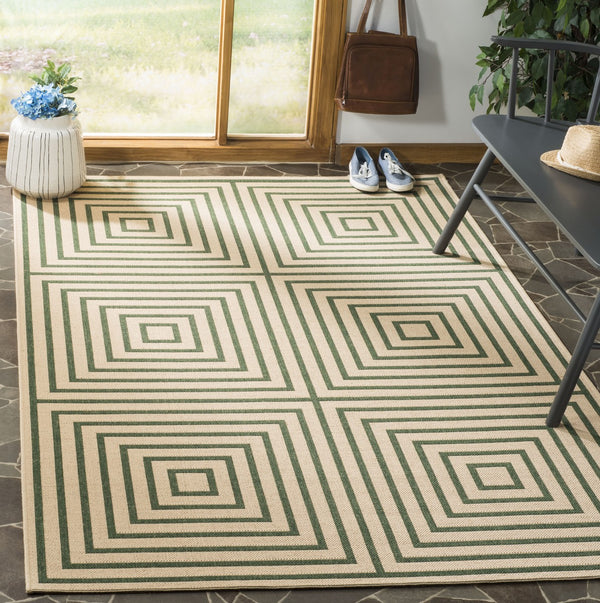 Safavieh Linden 123 PowerLoomed 100% Polypropylene Pile Indoor/ Outdoor Rug LND123W-9