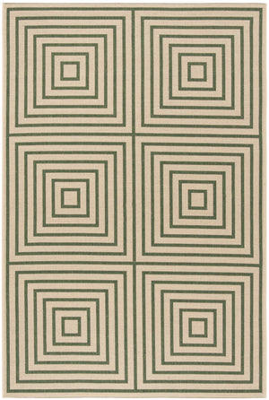 Safavieh Linden 123 PowerLoomed 100% Polypropylene Pile Indoor/ Outdoor Rug LND123W-9