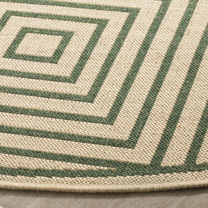 Safavieh Linden 123 PowerLoomed 100% Polypropylene Pile Indoor/ Outdoor Rug LND123W-9