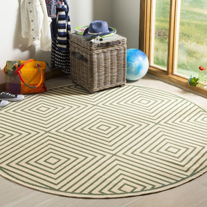 Safavieh Linden 123 PowerLoomed 100% Polypropylene Pile Indoor/ Outdoor Rug LND123W-9