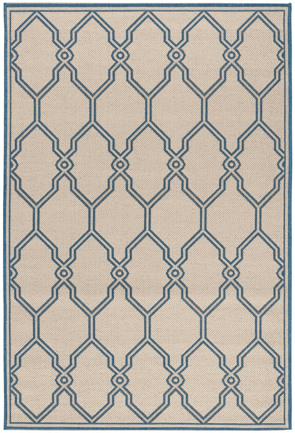 Safavieh Linden 124 PowerLoomed 100% Polypropylene Pile Indoor/ Outdoor Rug LND124N-5