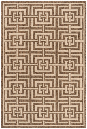 Safavieh Linden 128 PowerLoomed 100% Polypropylene Pile Indoor/ Outdoor Rug LND128D-5