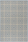 Safavieh Linden 128 PowerLoomed 100% Polypropylene Pile Indoor/ Outdoor Rug LND128M-5