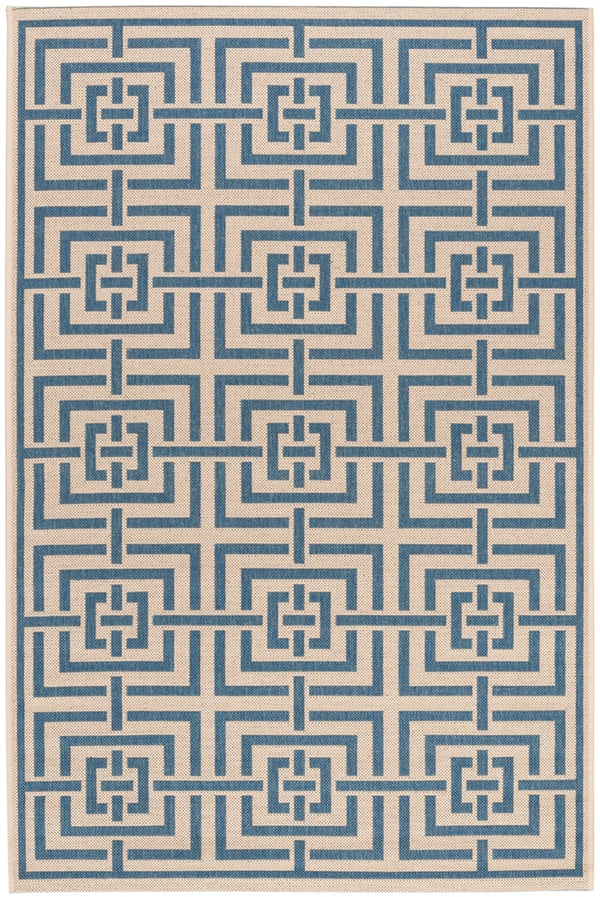 Safavieh Linden 128 PowerLoomed 100% Polypropylene Pile Indoor/ Outdoor Rug LND128N-5