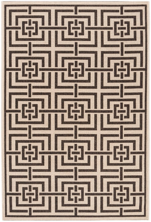 Safavieh Linden 128 PowerLoomed 100% Polypropylene Pile Indoor/ Outdoor Rug LND128U-5