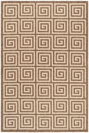 Safavieh Linden 129 PowerLoomed 100% Polypropylene Pile Indoor/ Outdoor Rug LND129C-5