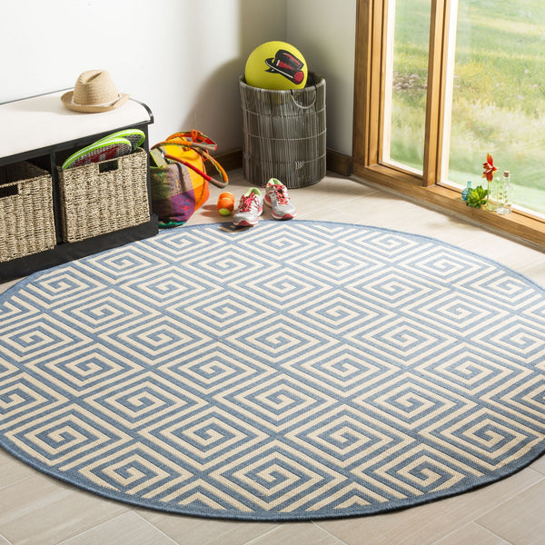 Safavieh Linden 129 PowerLoomed 100% Polypropylene Pile Indoor/ Outdoor Rug LND129N-5