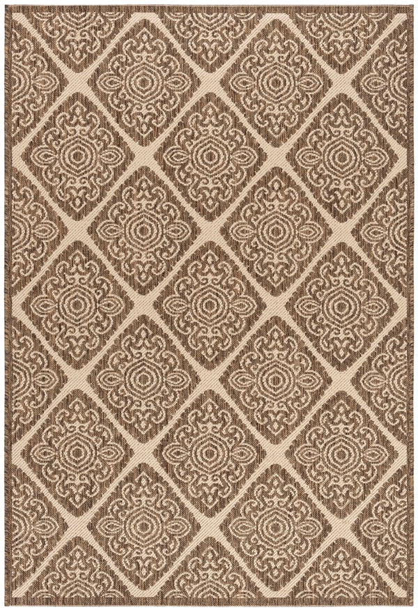 Safavieh Linden 132 PowerLoomed 100% Polypropylene Pile Indoor/ Outdoor Rug LND132C-5