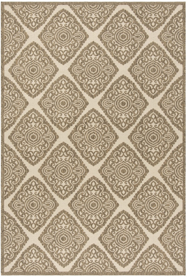 Safavieh Linden 132 PowerLoomed 100% Polypropylene Pile Indoor/ Outdoor Rug LND132C-5